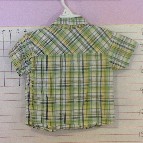 TKS BASICS little boy's button down shirt 24mo - Picture 4 of 4